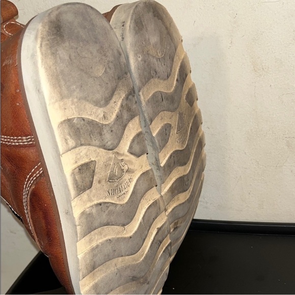 Herman Survivors Sturdy Brown Leather Steel toe Men's Boots - Picture 4 of 5